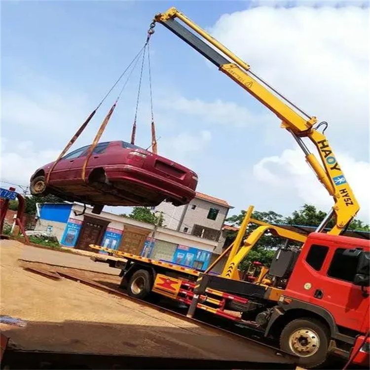 黄圃镇吊车吊汽车的正确方法